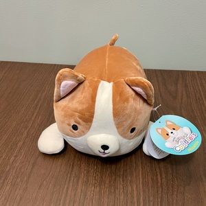 Squishmallow Reginald 9” Corgi Dog Squish NWT